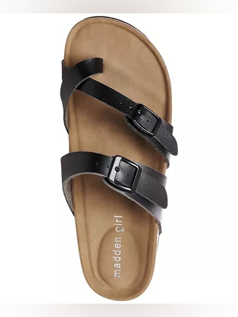 Madden Girl Bryceee Footbed Sandals sz 5/6
